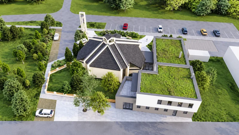Parish Courtyard, source image 1 of 6